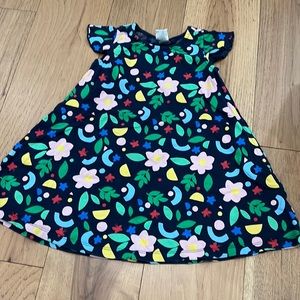Hanna Anderson swing dress floral.